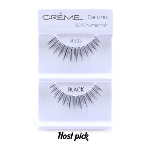 Eyelashes 100% human hair #503